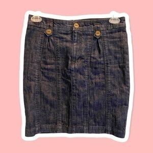 ANTHRO | PILCRO & THE LETTERPRESS 27 Denim Pencil Skirt